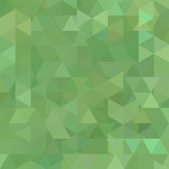 Background of pastel green geometric shapes. Abstract triangle geometrical background. Mosaic pattern. Vector EPS 10. Vector illustration