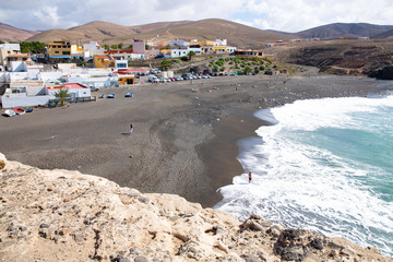 Scenic village Ajuy at the Atlantic ocean, Fuerteventura, Canary Islands, Spain © traveller70