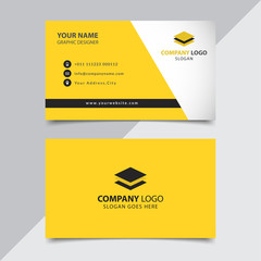 Yellow-Business-card