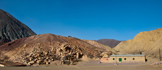 Fototapeta na wymiar landscape in the Andes