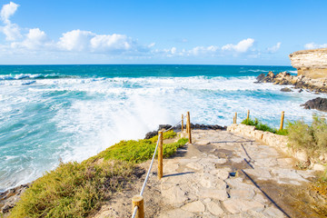 Atlantic coast on Fuerteventura, Canary Islands, Spain