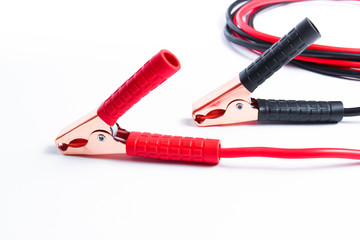 need stylish wire clamps for cars on a white background