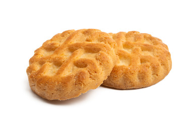 butter cookies isolated
