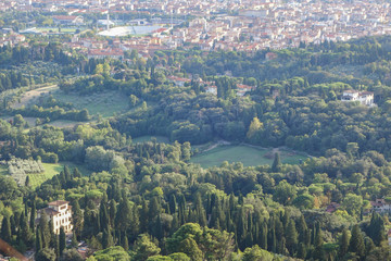 Blick auf Florenz von der Piazza Michelangelo