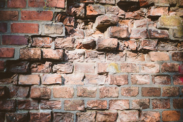 Stary ceglany mur / old wall