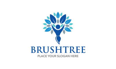 Brush Tree Logo