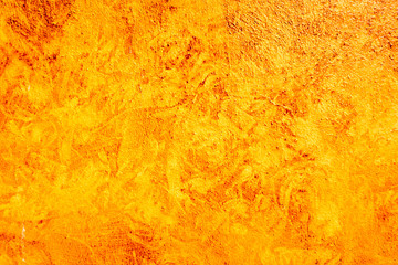 Beautiful old red brown orange rust plaster Moroccan tadelakt wallpaper background texture.