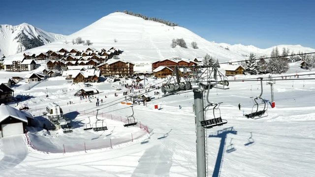 Ski holiday at Albiez (France)