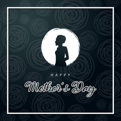 Happy Mothers Day creative background for gift, cards, banner, print etc.