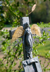 Engel mit gläsernen Flügeln 