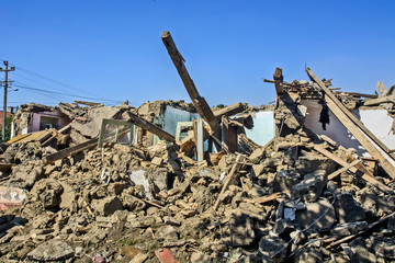 Ruin of the old country house