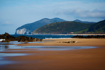 beach in spain , natural and beauty