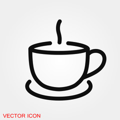 Tea icon vector sign symbol for design