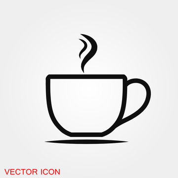 Tea icon vector sign symbol for design