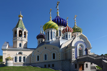Fototapeta na wymiar Russia. Moscow. Church of the Holy Igor of Chernigov
