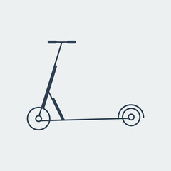 Scooter icon. Vector Illustration