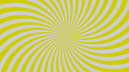 Espiral hipnótica amarillo 2.