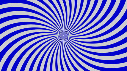 Espiral hipnótica azul 2.