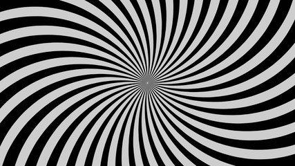 Espiral hipnótica negro 2.