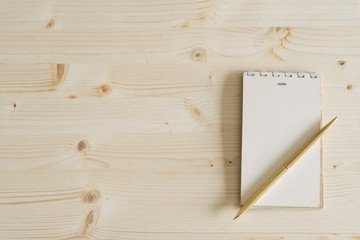 Minimal Plywood Desk Setup