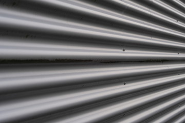 Corrugated galvanised iron sheet metal