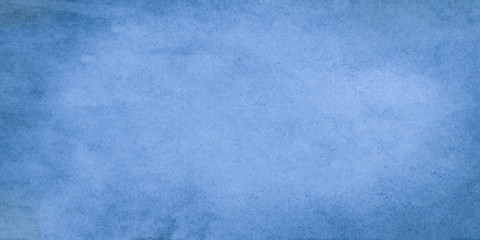 Blue wide grunge effect texture.