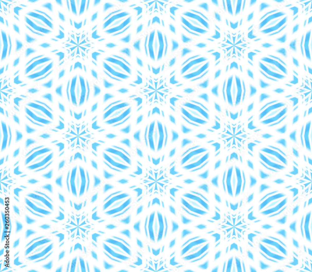 Poster abstract seamless mosaic with kaleidoscopes. psychedelic seamless patterns.