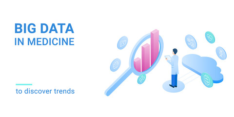 Big data in medicine - digitization of all sorts of information. To discover trends for more precise and personalized care.  