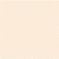Orange dots on white background   