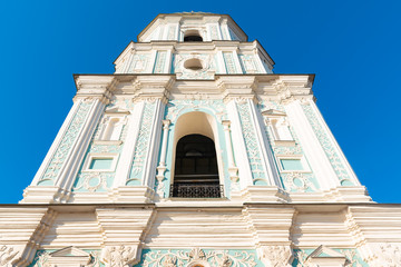Bell tower of Sophia of Kiev, which is a monument of Ukrainian architecture in the, Kiev, Ukraine