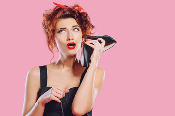 shoes instead of phone