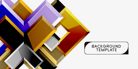 Glossy arrows background