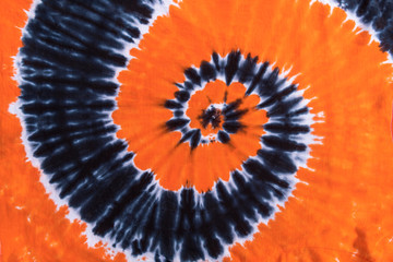 Bright Colorful Abstract Psychedelic Tie Dye Swirl Design Pattern.