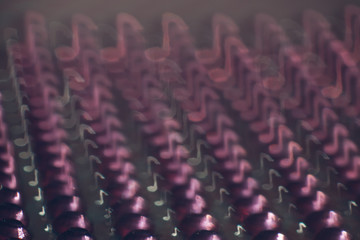 Musicality bokeh background