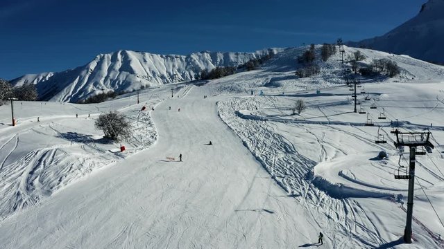 Ski holiday at Albiez (France)