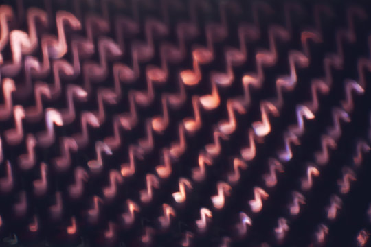 Musicality bokeh background