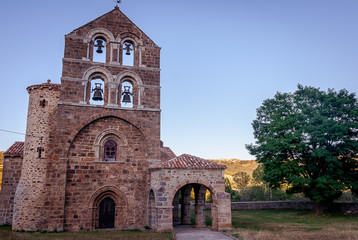 Collegiate Church of San Salvador de Cantamuda. Palencia