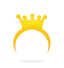 Crown mask. vector illustration