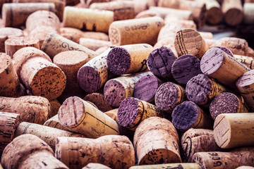 wine corks background 