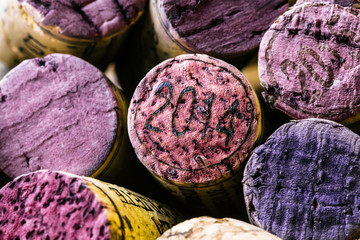 wine corks background 