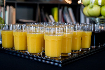 Orange Juice Glasses