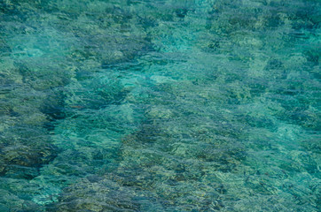 Water texture from Isla Mujeres ocean