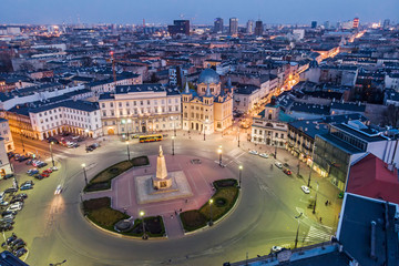 Łódź, Poland -view of Freedom Square.  © Tomasz Warszewski