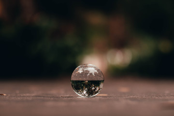 Lens Ball on Path in Sydney, Australia