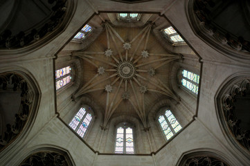 Fototapeta premium Monastere Santa Maria de Vitoraia ,Batalha ,Portugal