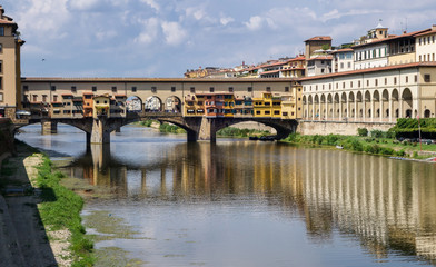 Naklejka premium Ponte Vecchio in Florenz