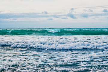 Fototapeta premium waves of the ocean