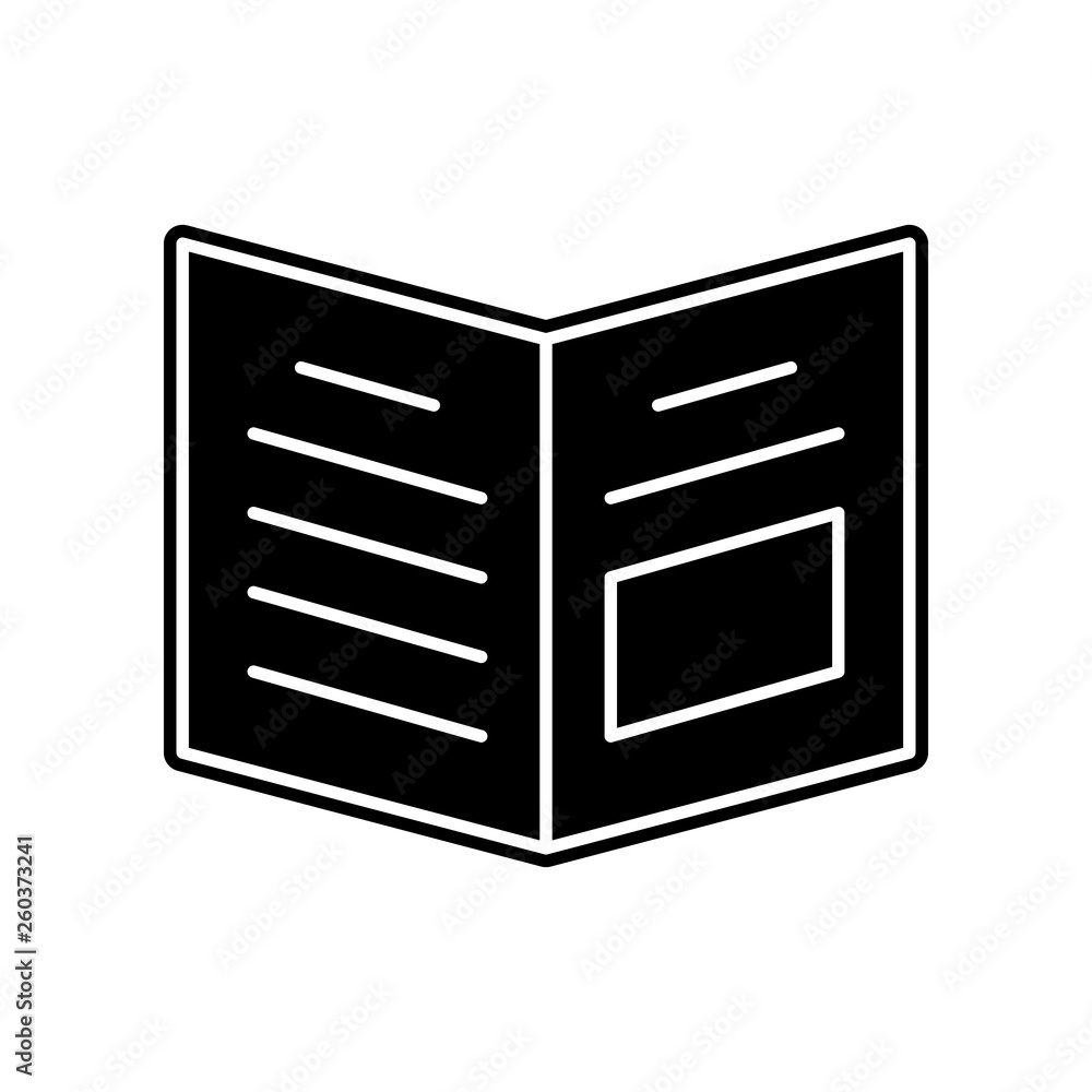 Poster newspaper icon. element of media, press for mobile concept and web apps icon. glyph, flat icon for w