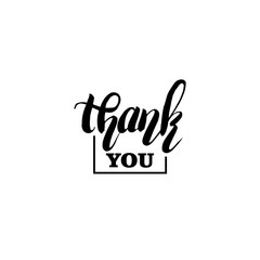 Quote typographical background for thanksgiving day. Thank you. Unique handwritten lettering. Template for card poster banner and print for t-shirt