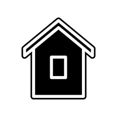 house icon. Element of Buildings for mobile concept and web apps icon. Glyph, flat icon for website design and development, app development